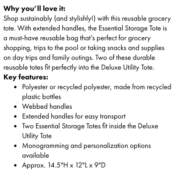 Essential Storage Tote Thirtyone - Picture 2 of 2